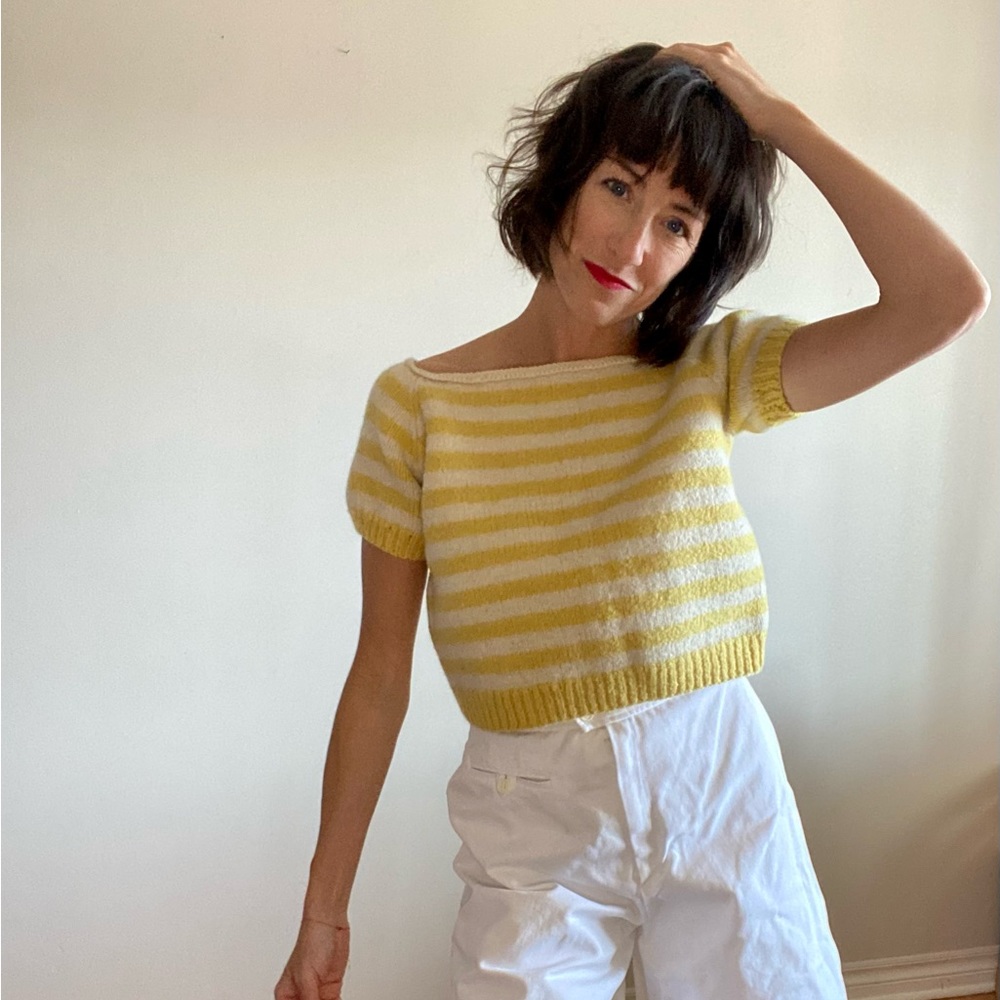 Vintage Striped Knit